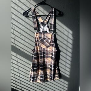 Fashion Nova Black and Brown Skirtall